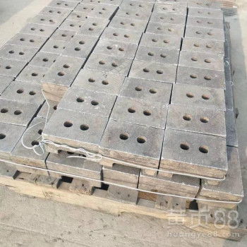 【通達破碎機錘頭高鉻合金錘頭大型礦山高鉻耐磨方錘】- 